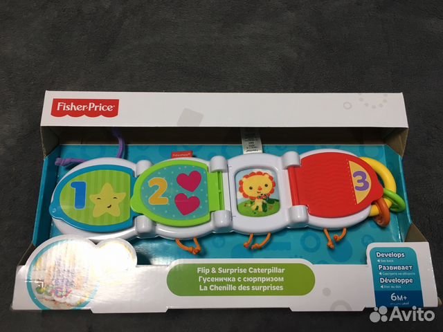 Развивающая гусеница Fisher Price