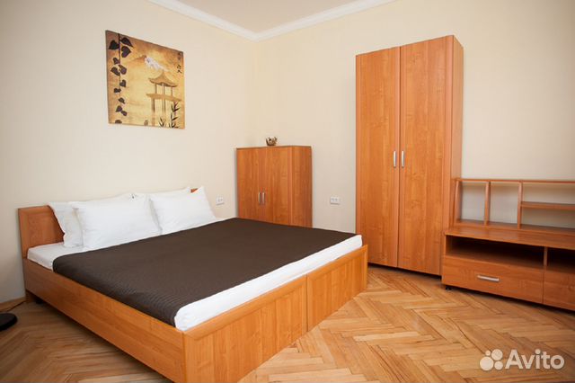 

1-к. квартира, 38 м², 2 кровати