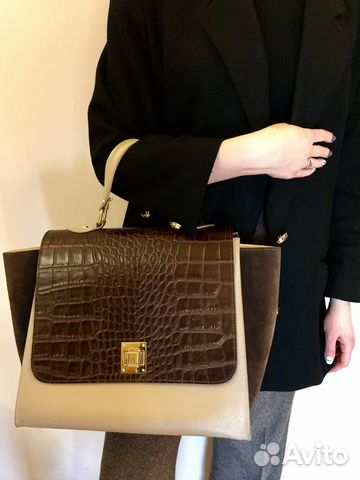 Кожаная сумка NO name