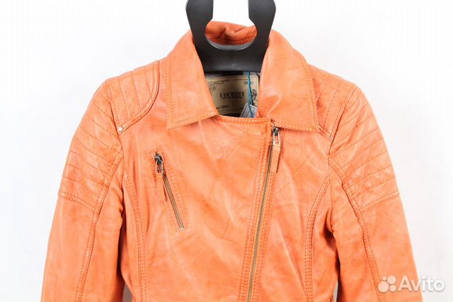 Кожаная куртка косуха Oakwood S 34681