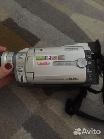Видеокамера canon MVX150i