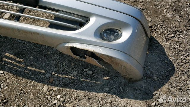 Mercedes w203 бампер передний серый Mercedes w203 бампер передний серый