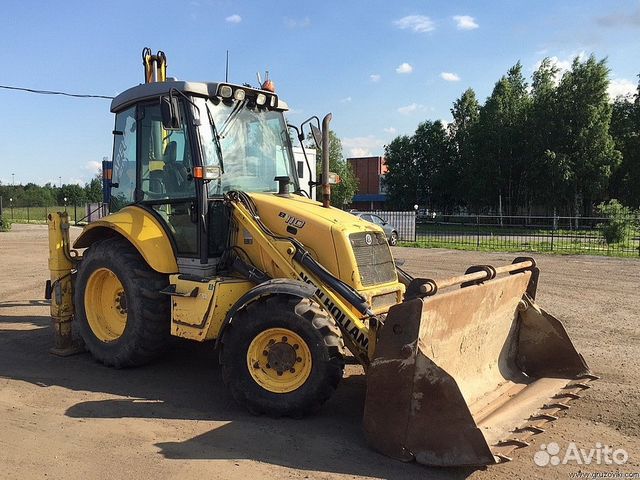Аренда экскаватора погрузчика New Holland