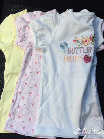 Футболки mothercare 3шт, новые Футболки mothercare 3шт, новые