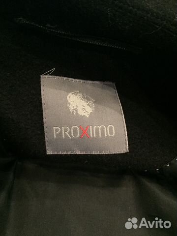 Пальто мужское чёрное