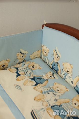 Бортик в кроватку Lappetti морячки