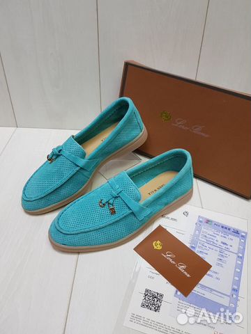 Лоферы женские Loro Piana Summer Charms Walk Лоферы женские Loro Piana Summer Charms Walk