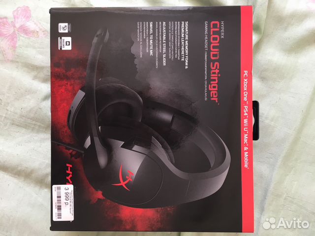 Наушники HyperX cloud stinger