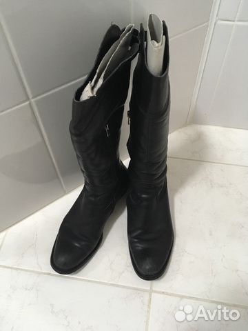Сапоги женские кожаные зимние на меху Сапоги женские кожаные зимние на меху