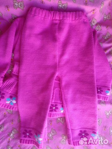 Комплект вязаный