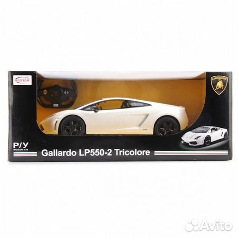 Машина р/у Rastar Lamborghini Gallardo 44см, 52700 Машина р/у Rastar Lamborghini Gallardo 44см, 52700