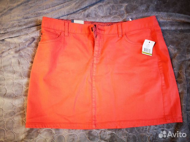 Юбка оранжевая Tommy Hilfiger