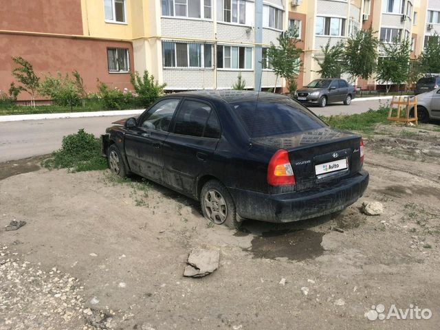 Hyundai Accent 1.6 МТ, 2008, битый, 120 000 км