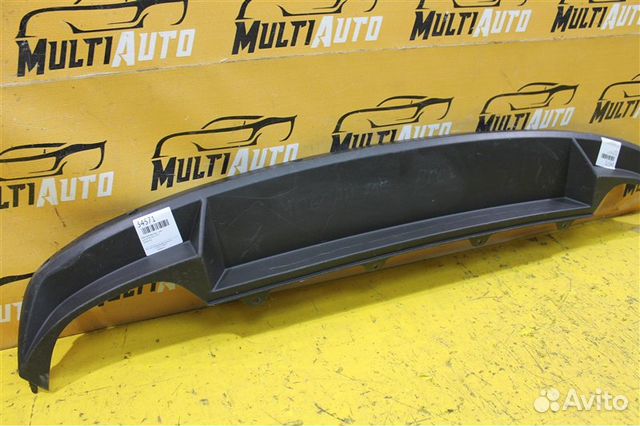 Юбка бампера задняя нижняя Skoda Octavia A7