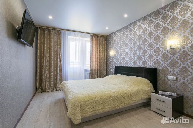 

1-к. квартира, 38 м², 2 кровати