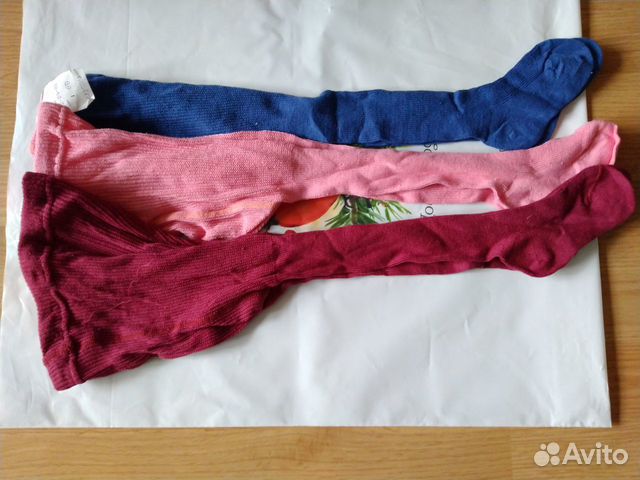 Цветные эластичные колготки для девочек 35р за шт