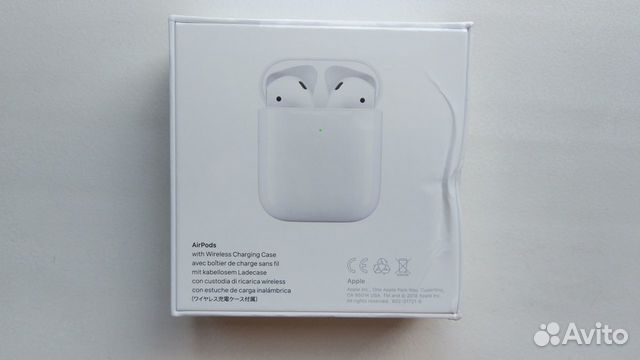 Apple AirPods 2 Wireless (с беспроводной зарядкой)