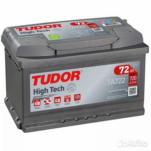 Аккумулятор tudor TA722