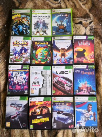 Игры на Xbox 360 Огромный выбор. Обновлено