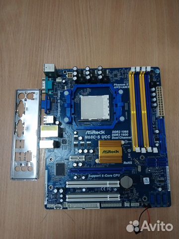 Материнкая плата Asrock n68c-s ucc