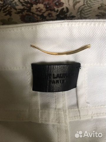 Джинсы новые Saint Laurent YSL