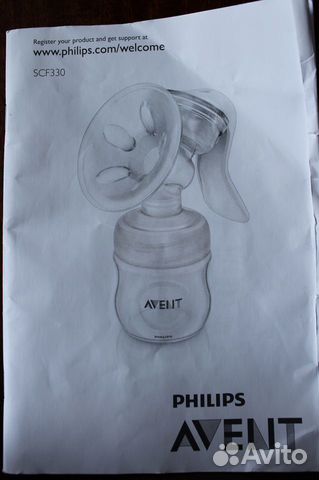 Молокоотсос ручной Philips Avent SCF330