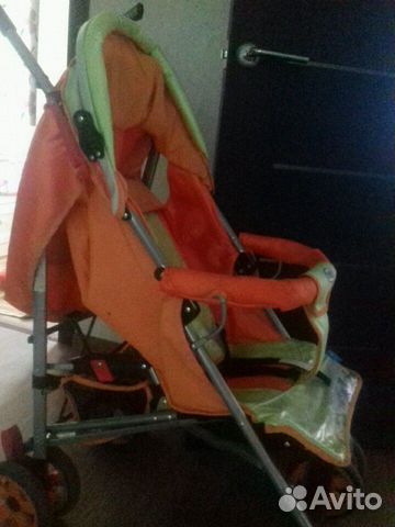 Коляска трость и детский стульчик для кормления N1