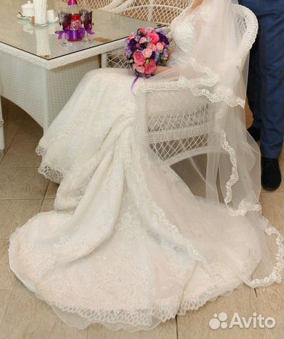 Дизайнерское свадебное платье Alicia Cruz