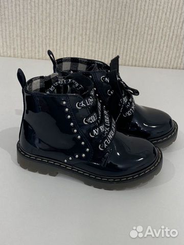 Ботинки осенние на байке Zara 23 размер Ботинки осенние на байке Zara 23 размер