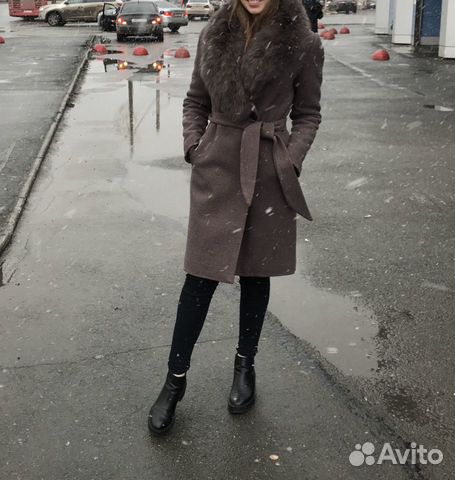 Пальто зимнее