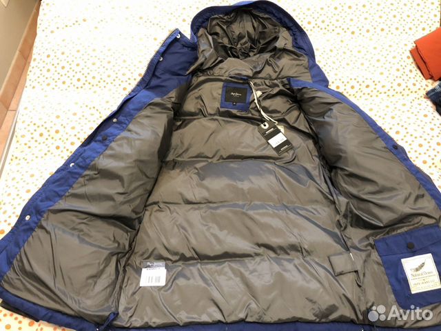 Пуховик Pepe Jeans 48 размер новый Пуховик Pepe Jeans 48 размер новый
