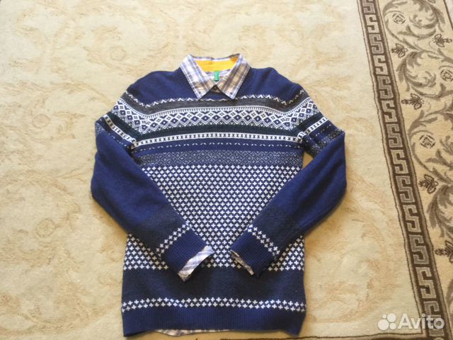 Джемпер на мальчика Benetton рост 152 Джемпер на мальчика Benetton рост 152