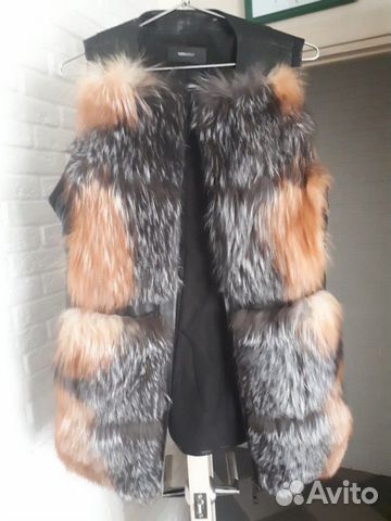 Жилетка меховая и куртка 2 в 1 Жилетка меховая и куртка 2 в 1