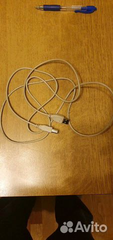 Кабель для принтера USB-AB 1.8 м Кабель для принтера USB-AB 1.8 м