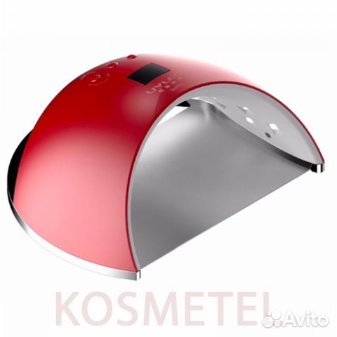 LED/UV лампа для маникюра SUN 6 48W Бордовая LED/UV лампа для маникюра SUN 6 48W Бордовая
