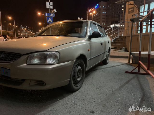 Hyundai Accent 1.5 МТ, 2004, 50 000 км