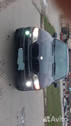 BMW X5 4.8 AT, 2004, битый, 168 160 км