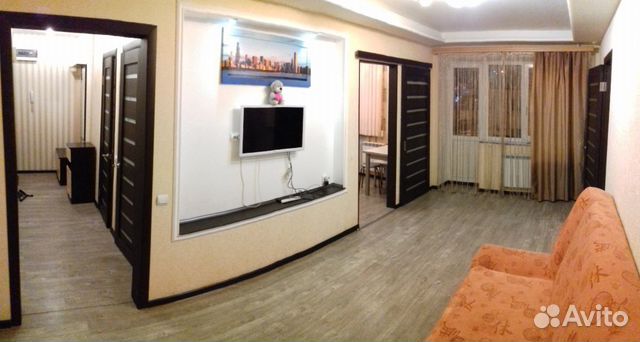 

2-к. квартира, 50 м², 2 кровати