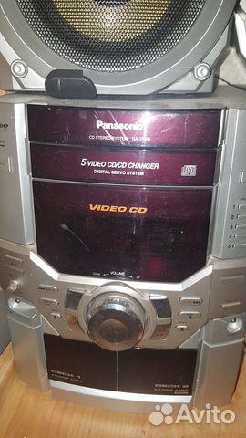 Panasonic cd stereo system sa-vk50