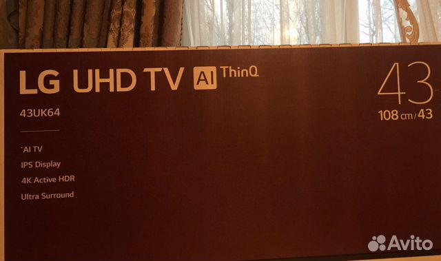 Новый телевизор LG Ultra HD TV 43UK6450 PLS Новый телевизор LG Ultra HD TV 43UK6450 PLS