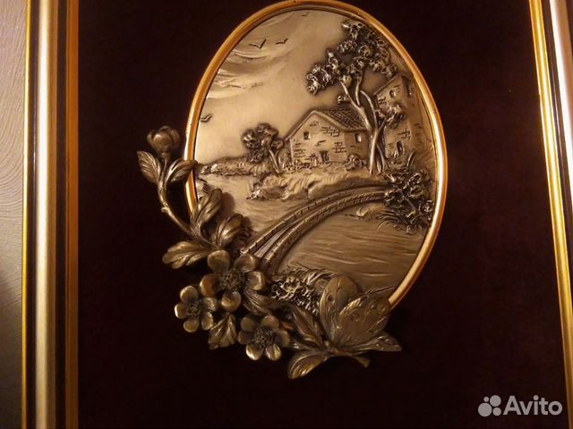 Картина из олова,Франция Картина из олова,Франция