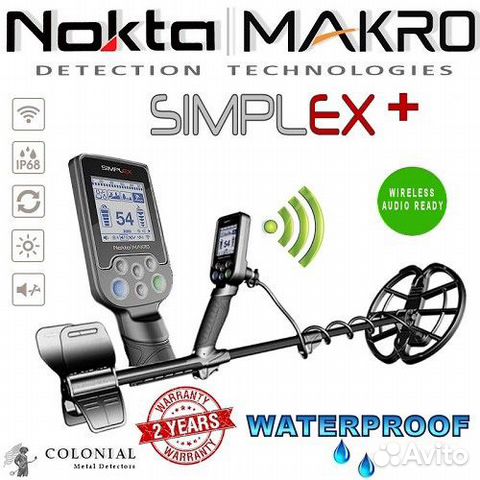Металлоискатель Nokta Makro Simplex PRO+ Новинка