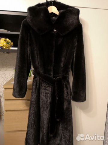 Продам норковую шубу. Чёрная. 40-42 размер. 100 см Продам норковую шубу. Чёрная. 40-42 размер. 100 см