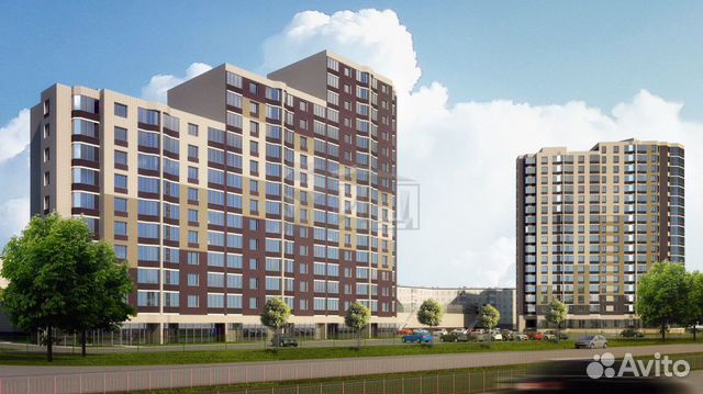 2-к квартира, 61.8 м², 5/16 эт.