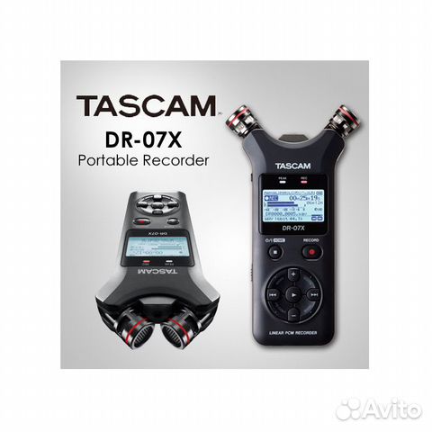 Портативный рекордер Tascam DR-07X Портативный рекордер Tascam DR-07X