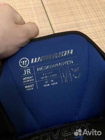 Хоккейные шорты warrior подростковые