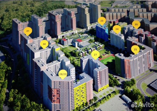 2-к квартира, 60.5 м², 11/18 эт.