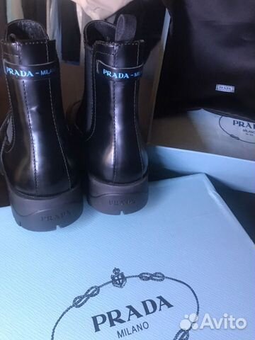 Ботинки Prada Chelsea Ботинки Prada Chelsea