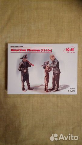 24005 ICM, American Firemen 1910s, 1/24 24005 ICM, American Firemen 1910s, 1/24