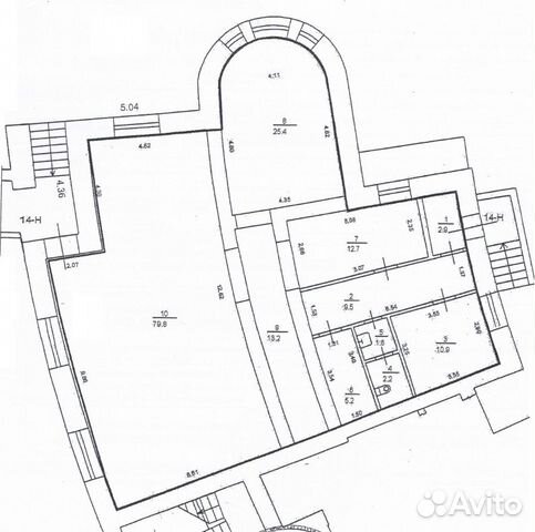Помещение свободного назначения, 164 м²